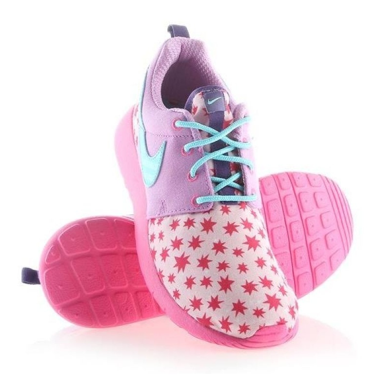 Nike Roshe One Print (GS) W 677784-604 Schuhe mehrfarbig 1