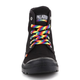 Schuhe Palladium Pampa Pride Schwarz / Rainbow W 76521-054-M 2