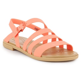 Crocs Tulum Sandale W 206107-82R rosa 1