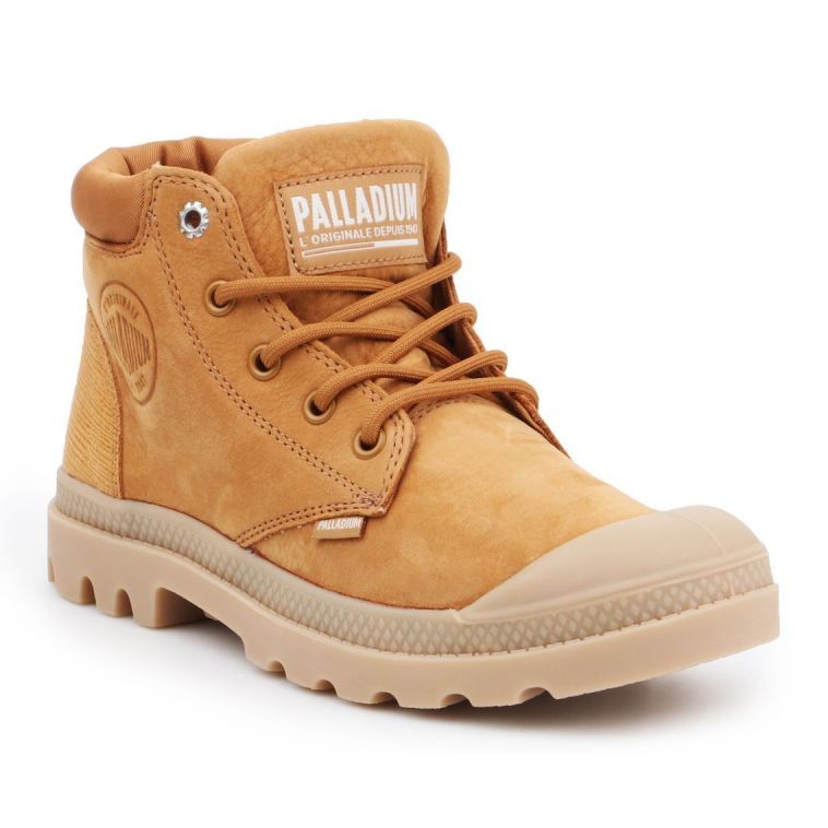 Palladium Pampa Lo Cuff Lea W 95561-717-M Schuhe braun 1