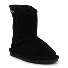 BearPaw Emma Kleinkind Zipper Jr 608TZ Schwarz Neverwet Schuhe 1