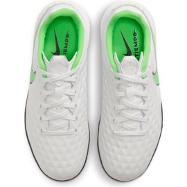 Nike Tiempo Legend 8 Tf Academy Jr AT5736-030 Fußballschuhe schwarz, weiß/elfenbein weiß 1