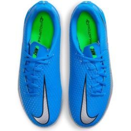 Nike Phantom Gt Academy FG / MG Jr CK8476 400 Fußballschuhe blau blau 1