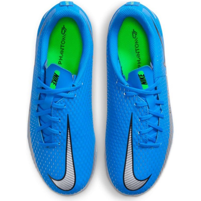 Nike Phantom Gt Academy FG / MG Jr CK8476 400 Fußballschuhe blau blau 1
