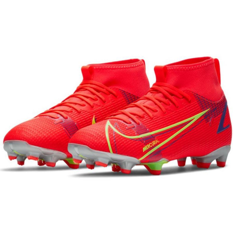 Nike Mercurial Superfly 8 Academy Mg Jr CV1127 600 Fußballschuh rot schwarz 1
