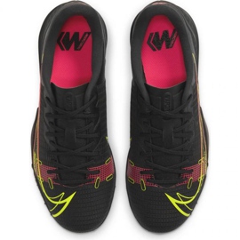 Nike Mercurial Vapor 14 Academy Tf Jr CV0822 090 Fußballschuhe schwarz schwarz 1