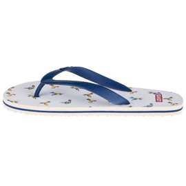 Levi's Dixon 2.0 Flip-Flops 229817-626-117 weiß marineblau blau 1