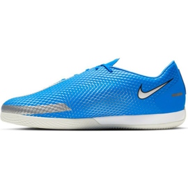 Nike Phantom Gt Academy Ic M CK8467 400 Fußballschuh mehrfarbig blau und marineblau 1