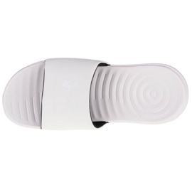 Under Armour Ansa Fixed Slides 3023772-101 Flip-Flops weiß 2
