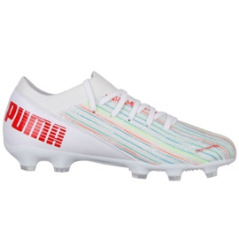Puma Ultra 3.2 Fg Ag Jr 106360 06 Fußballschuhe mehrfarbig weiß 1