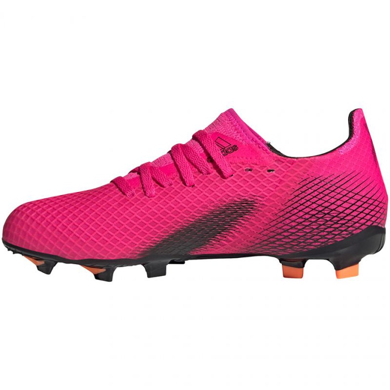 Adidas X Ghosted.3 Fg Jr FW6935 Fußballschuhe mehrfarbig rosa 1