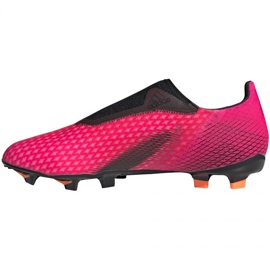 Adidas X Ghosted.3 Ll Fg M FW6968 Fußballschuhe mehrfarbig rosen und purpur 1
