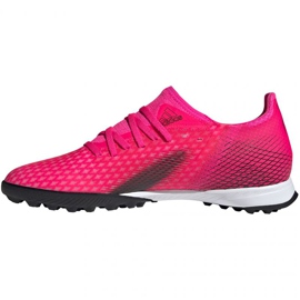Adidas X Ghosted.3 Tf M FW6940 Fußballschuhe rosa rosa 1