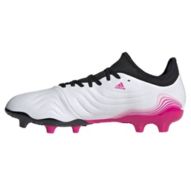 Adidas Copa Sense.3 Fg M FW7934 Fußballschuhe marineblau, weiß, rosa weiß 1