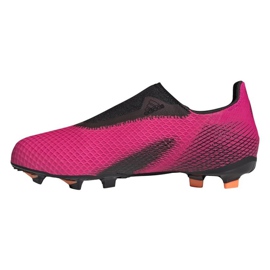 Adidas X Ghosted.3 Ll Fg Jr FY7281 Fußballschuhe rosa rosa 1