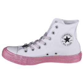 Converse X Miley Cyrus Chuck Taylor Hallo All Star W 162239C weiß 1