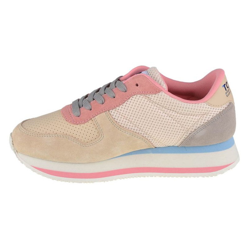 Tommy Hilfiger Jeans Flatform Runner W EN0EN01357-AA8 Schuhe beige rosa 1