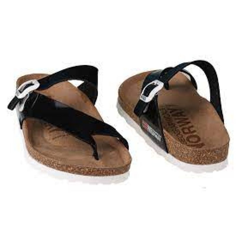 Geographical Norway Sandalias Infradito Donna GNW20415-35 Flip-Flops schwarz 1