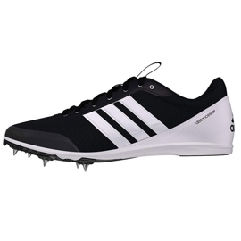 Adidas Distancestar M AQ0213 Laufspikes weiß schwarz 1