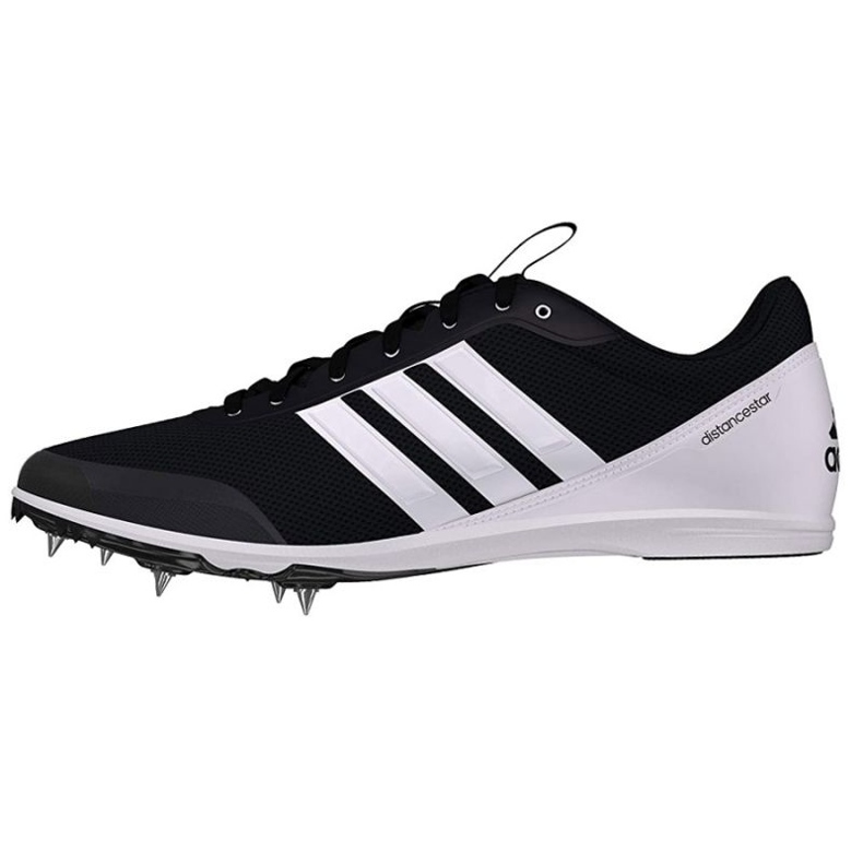 Adidas Distancestar M AQ0213 Laufspikes weiß schwarz 1
