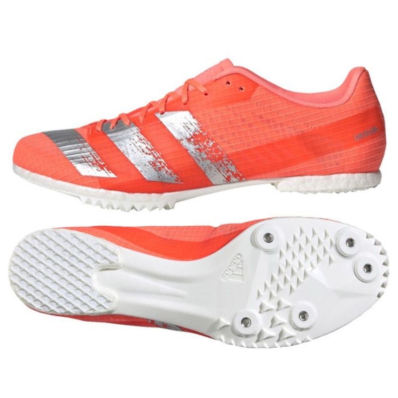 Adidas Adizero Md Spikes EE4605 Lauf-Spike-Schuhe rosa 1