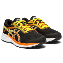 Asics Gel-Excite 6 Gs Jr 1014A079-003 schwarz orange gelb 1