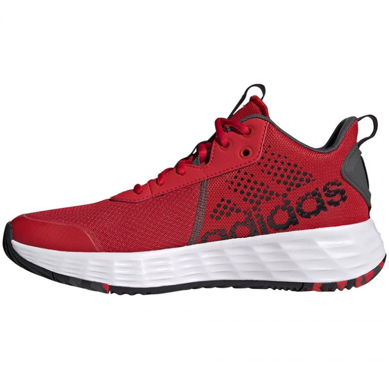 Adidas Ownthegame Sho M H00466 Schuhe schwarz rot 1