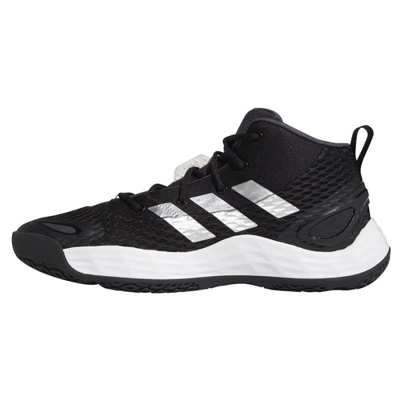 Adidas Exhibit A Mid M H67747 Basketballschuh schwarz schwarz 1
