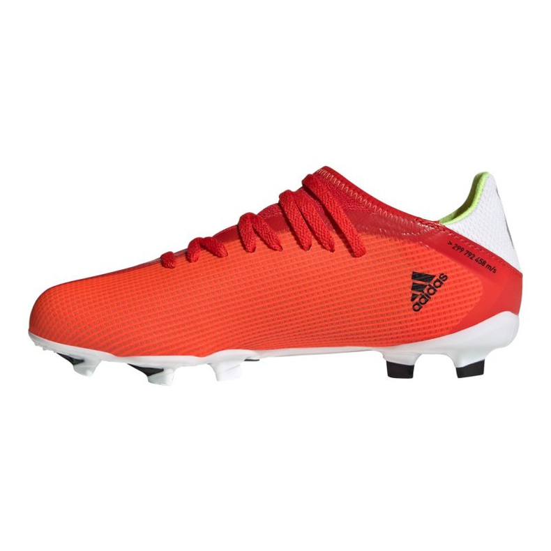 Adidas X Speedflow.3 Fg Jr FY3304 Fußballschuhe mehrfarbig orangen und rottöne 1