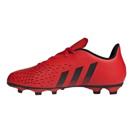 Adidas Predator Freak.4 FxG Jr FY6322 Fußballschuhe rot orangen und rottöne 1