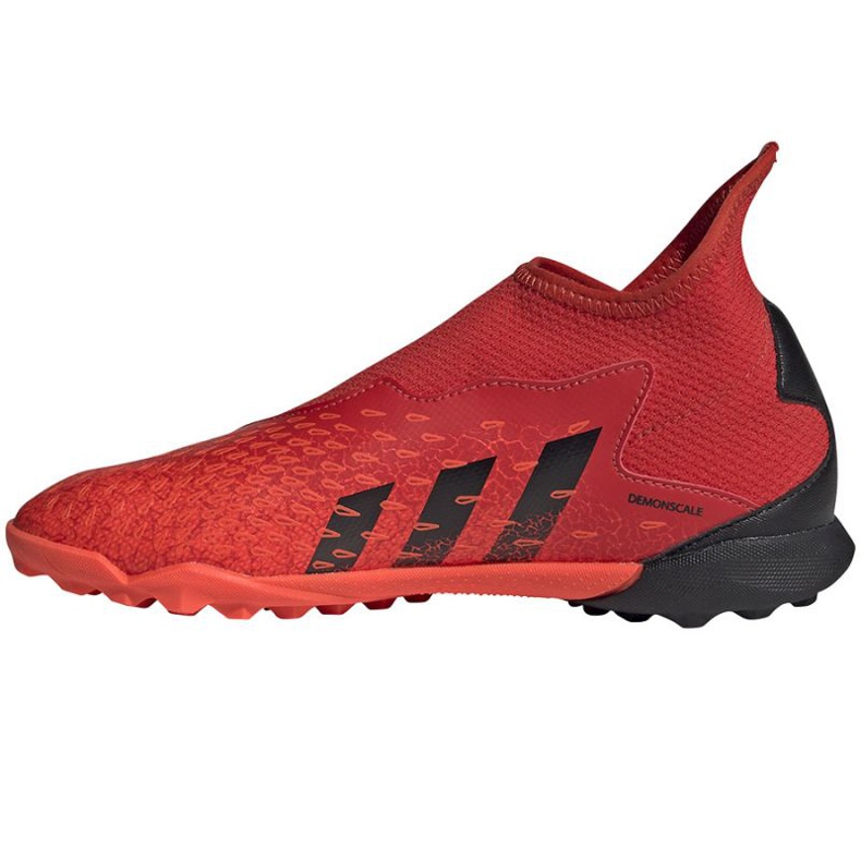 Adidas Predator Freak.3 Ll Tf Jr FY7869 Fußballschuhe mehrfarbig orangen und rottöne 1