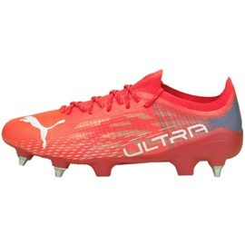 Fußballschuhe Puma Ultra 1.3 MxSG M 106513 01 rot orangen und rottöne 1