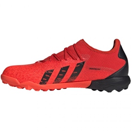 Adidas Predator Freak.3 L Tf M FY6291 Fußballschuhe mehrfarbig orangen und rottöne 1