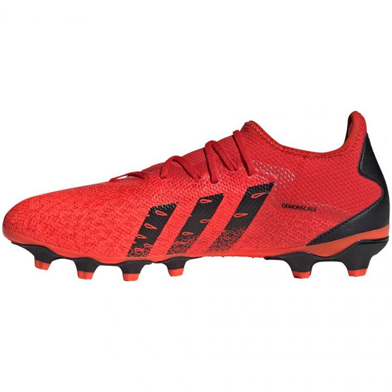 Adidas Predator Freak.3 Mg LM GZ2824 Fußballschuhe mehrfarbig orangen und rottöne 1