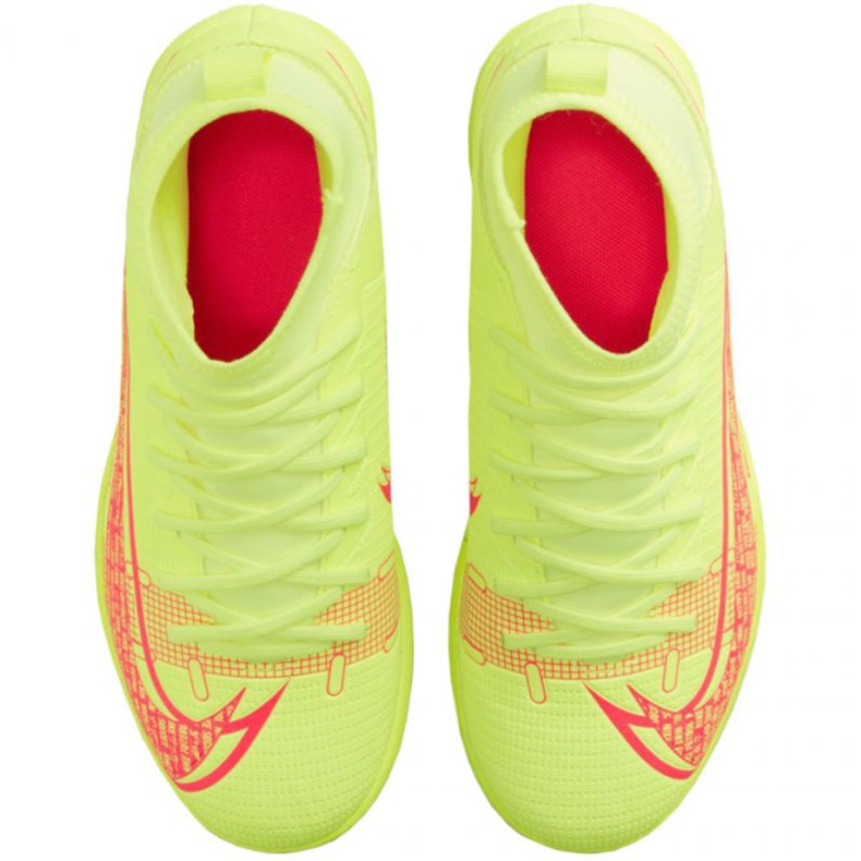 Hallenschuhe Nike Mercurial Superfly 8 Club Ic Jr CV0792-760 gelb gelb 1