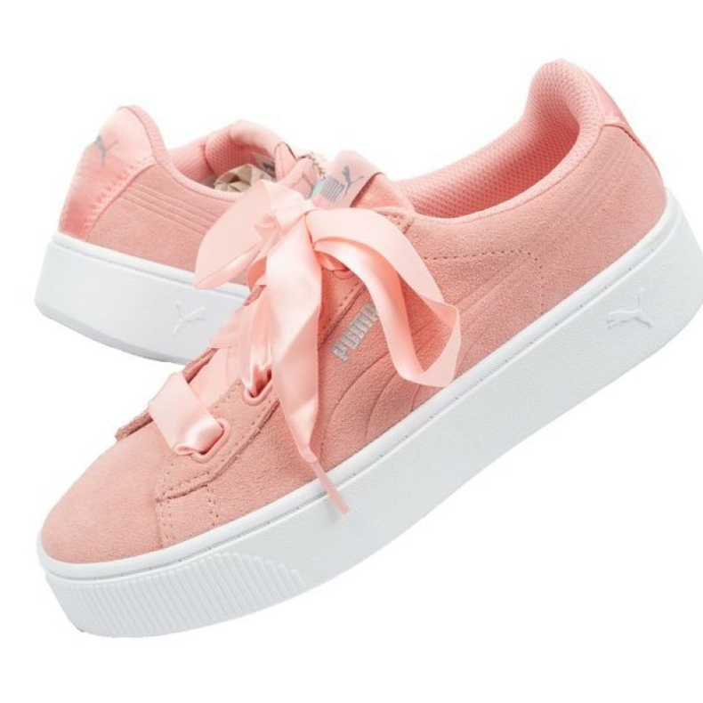 Puma Vikky Stacked Ribbon SW 369731 01 rosa silber- 1