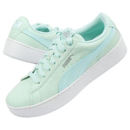 Puma Vikky Platform Glitz W 366856 06 grün 1