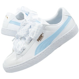 Puma Basket Heart Stars W 367820 01 weiß blau 1