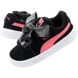 Puma Suede Heart Jewel Jr 370570 02 schwarz 1