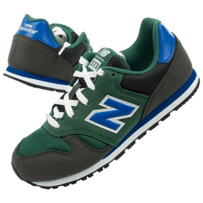 New Balance Jr YC373KE Schuhe schwarz grün 1