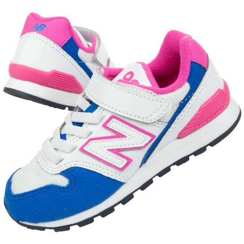 New Balance Jr YV996DC Schuhe weiß blau rosa 1