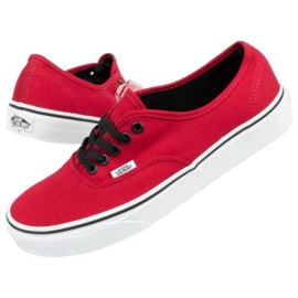 Vans Authentic ONJV2KA Schuhe rot 1 Vans Authentic ONJV2KA Schuhe rot 1