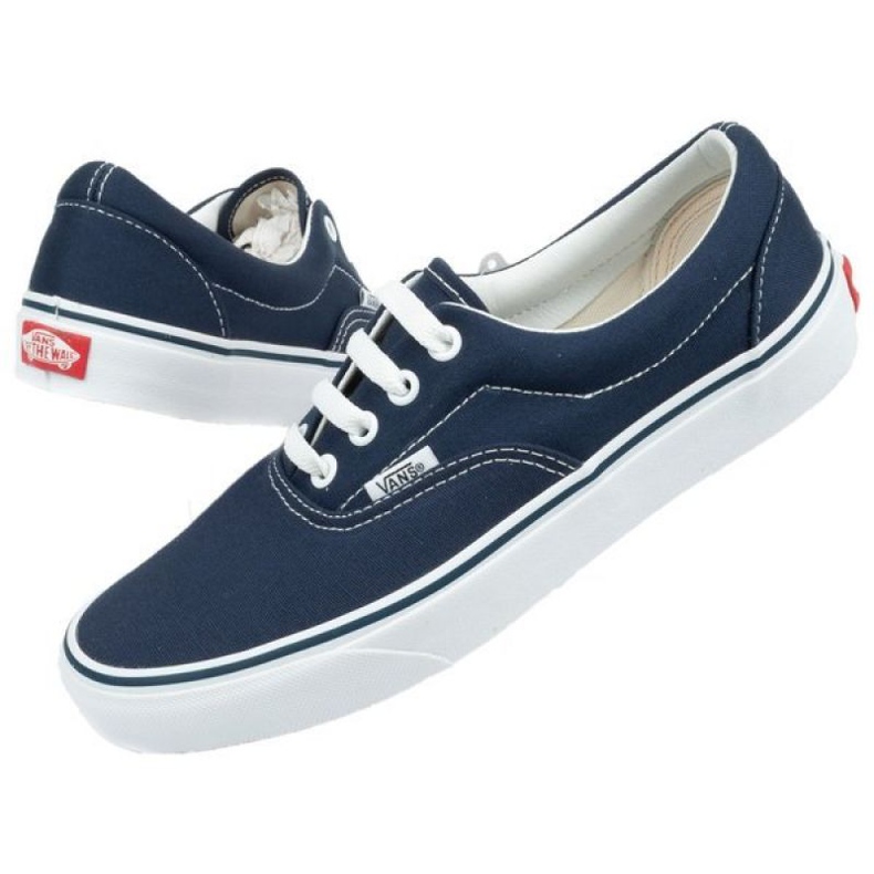 Vans Era 0EWZNVY Schuhe weiß marineblau 1