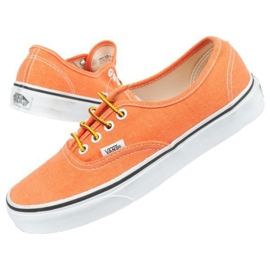 Vans Authentic 0VOEC9D Schuhe weiß orange 1