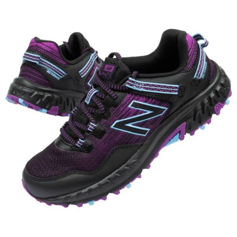 New Balance W WT410CM6 Laufschuhe schwarz lila 1