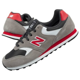 New Balance M ML393VT1 Schuhe weiß rot grau 1