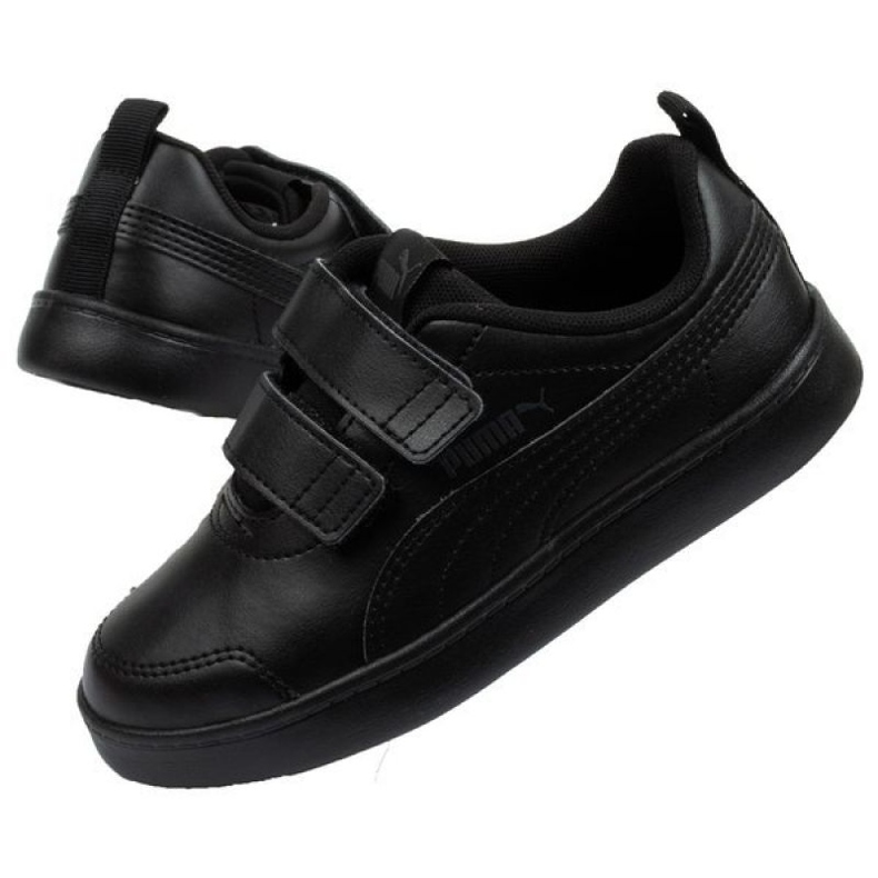 Puma Courtflex Kleinkinder Jr. 371544 06 schwarz 1