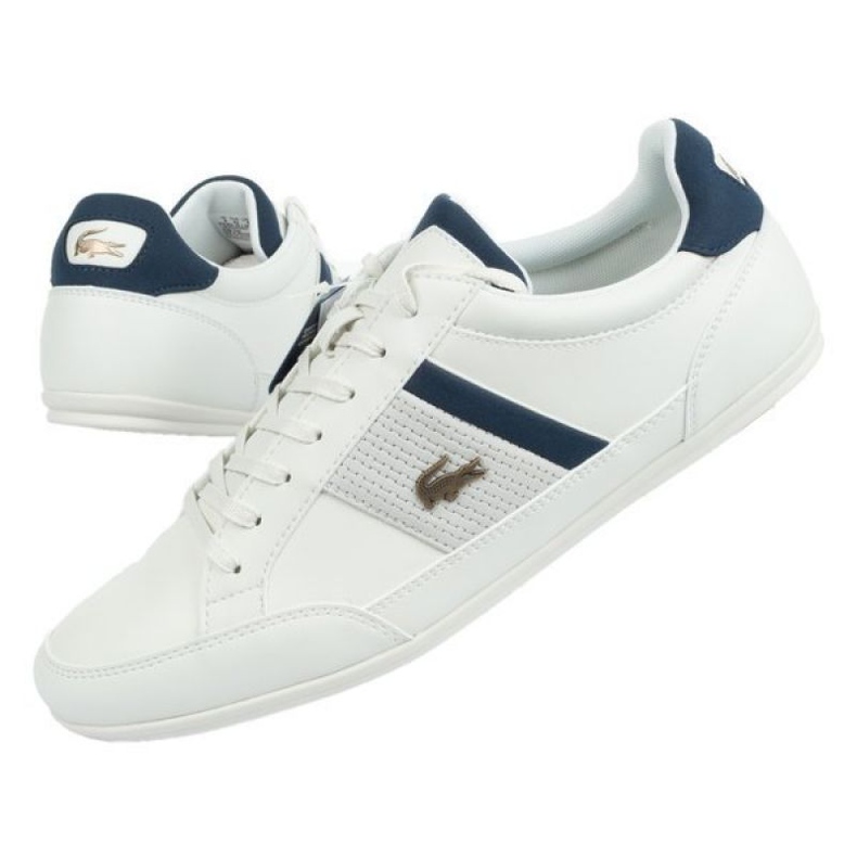 Lacoste Chaymon 120 M 12WN1 Schuhe weiß marineblau 1