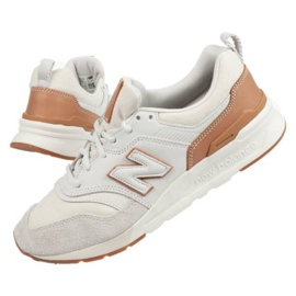 New Balance M CM997HAF Schuhe beige weiß braun 1