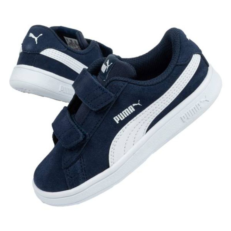 Puma Smash v2 Jr 365178 02 blau 1